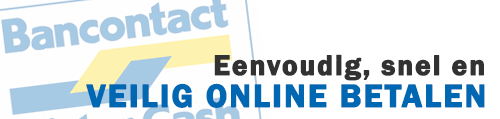 Plintenstunter - Betalen met Bancontact